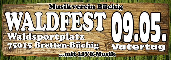 Waldfest am 9.05.